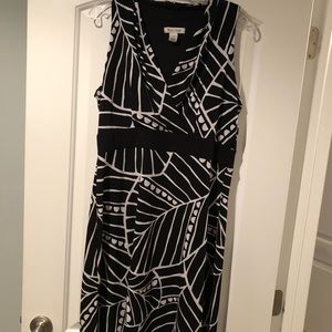 White House Black Market V-Neck Dress